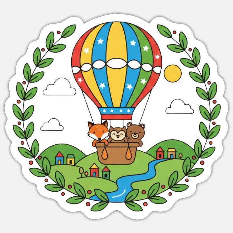 Sticker Größe S (10 x 10 cm) - 