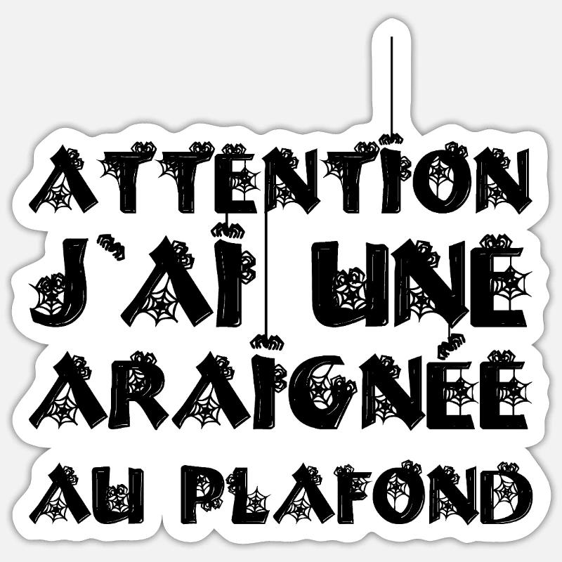 Sticker taille S (10 x 10 cm) - 