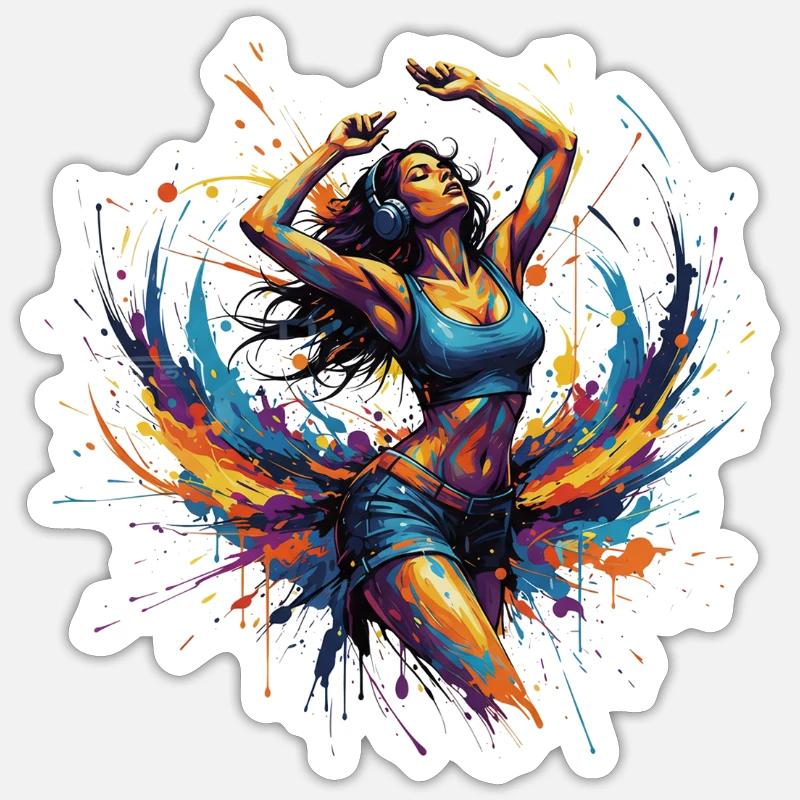 Sticker taille S (10 x 10 cm) - 