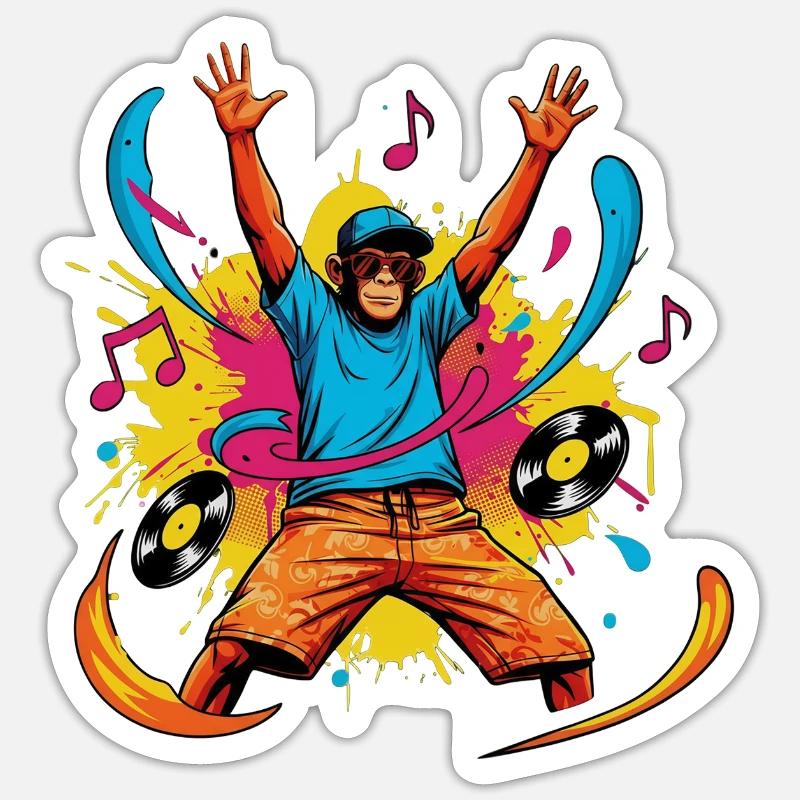 Sticker Größe S (10 x 10 cm) - 