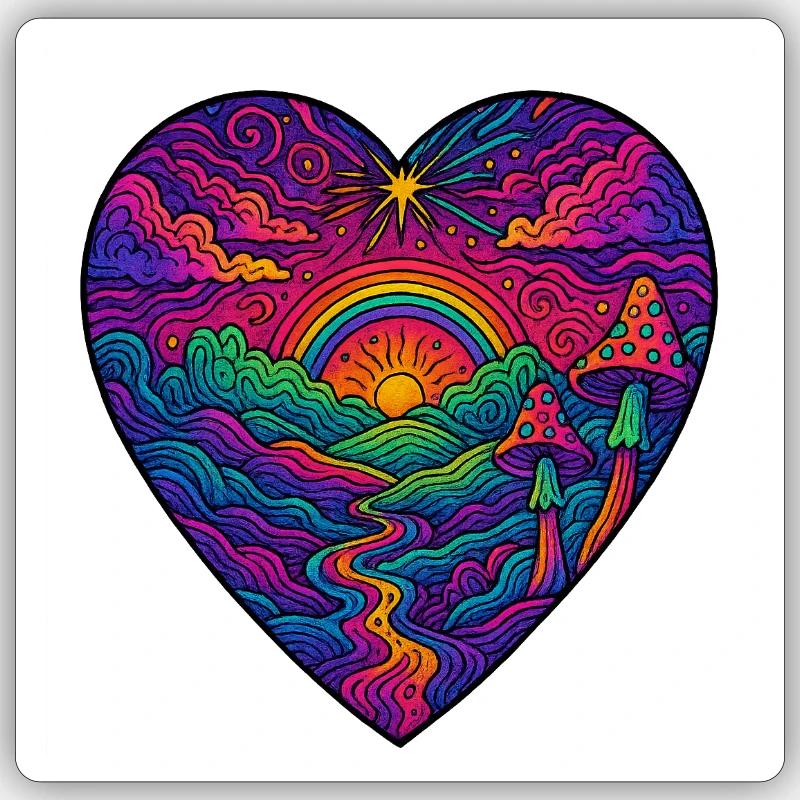 Sticker Größe S (10 x 10 cm) - 