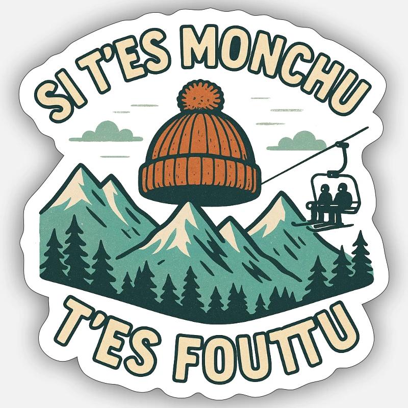 Sticker taille S (10 x 10 cm) - 