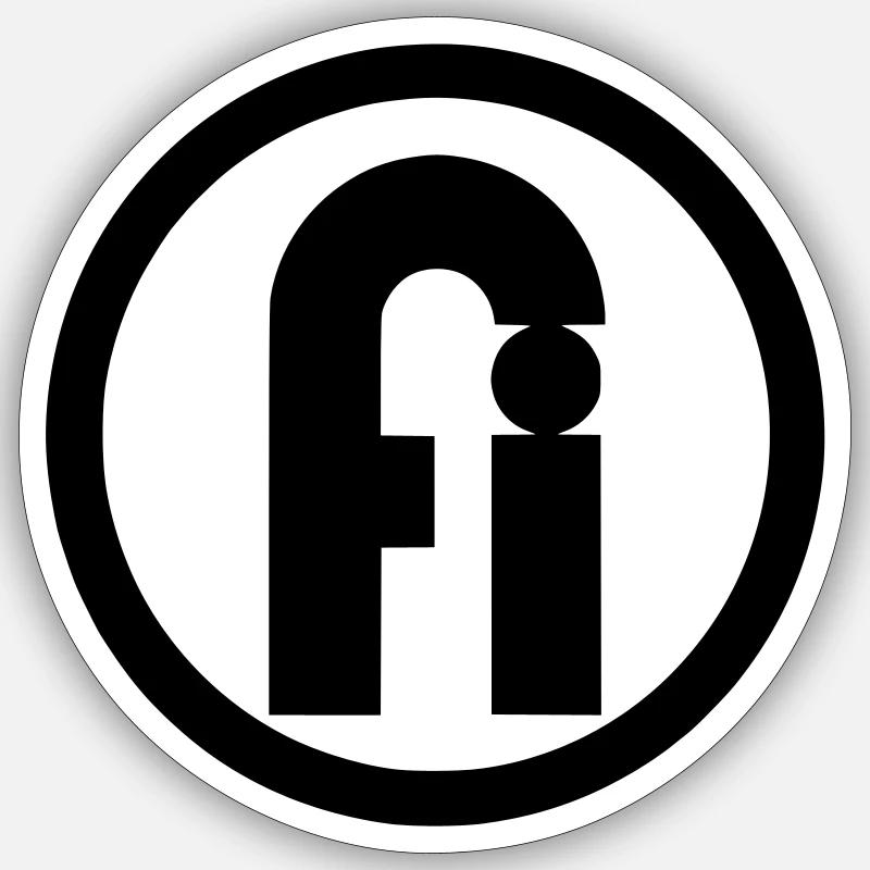 Fair-Image.de Logo | Entreprise scolaire Weihungstalschule - Sticker taille S (10 x 10 cm) - blanc mat