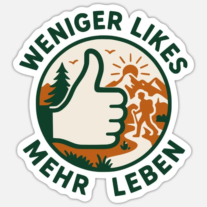 Sticker Größe S (10 x 10 cm) - 