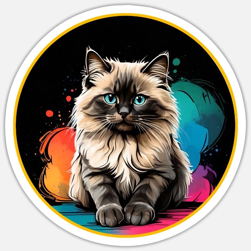 Sticker taille S (10 x 10 cm) - 