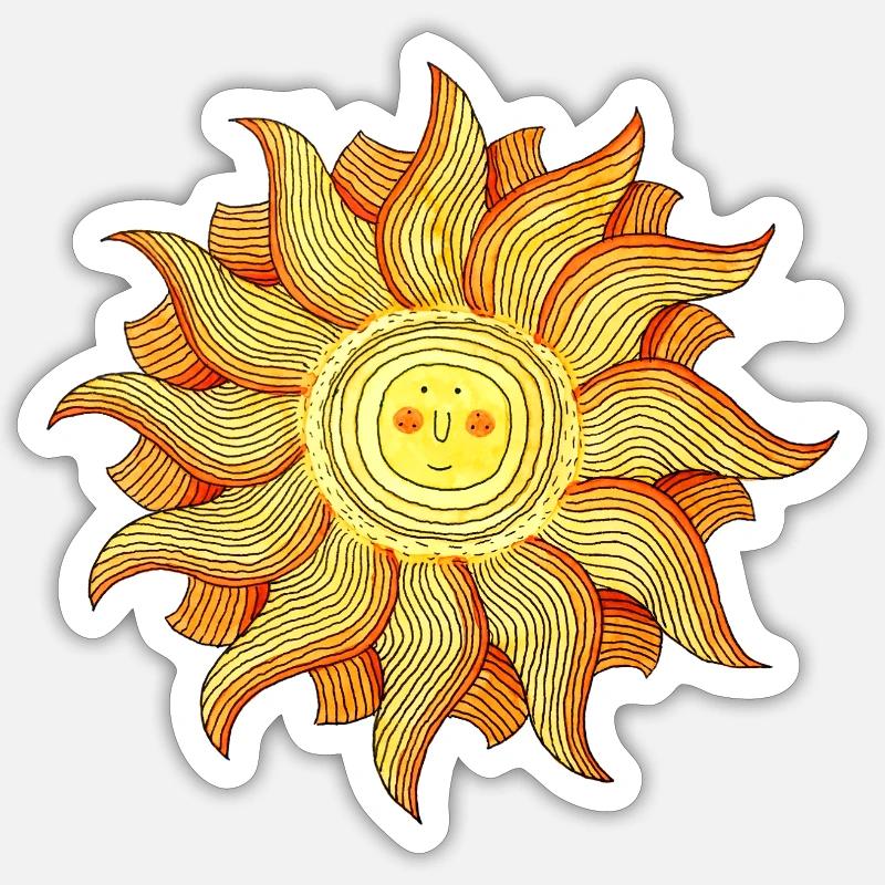 Sticker taille S (10 x 10 cm) - 