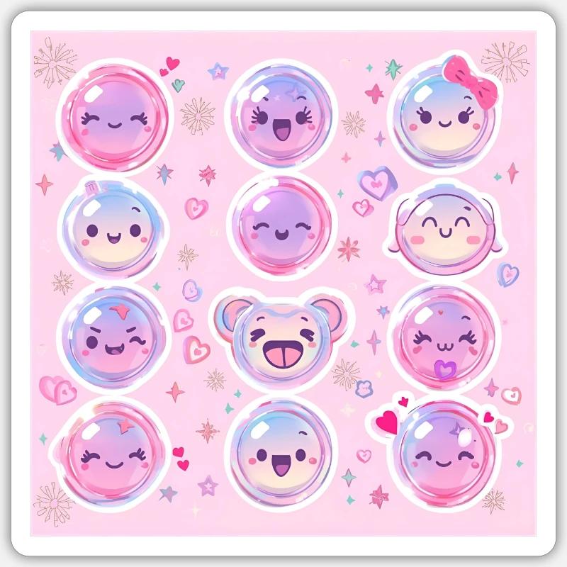 Sticker taille S (10 x 10 cm) - 