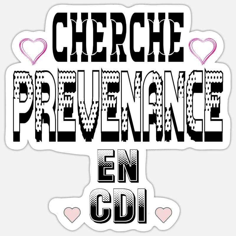 Looking for Thoughtfulness on a permanent contract Sticker size S (10 x 10 cm)