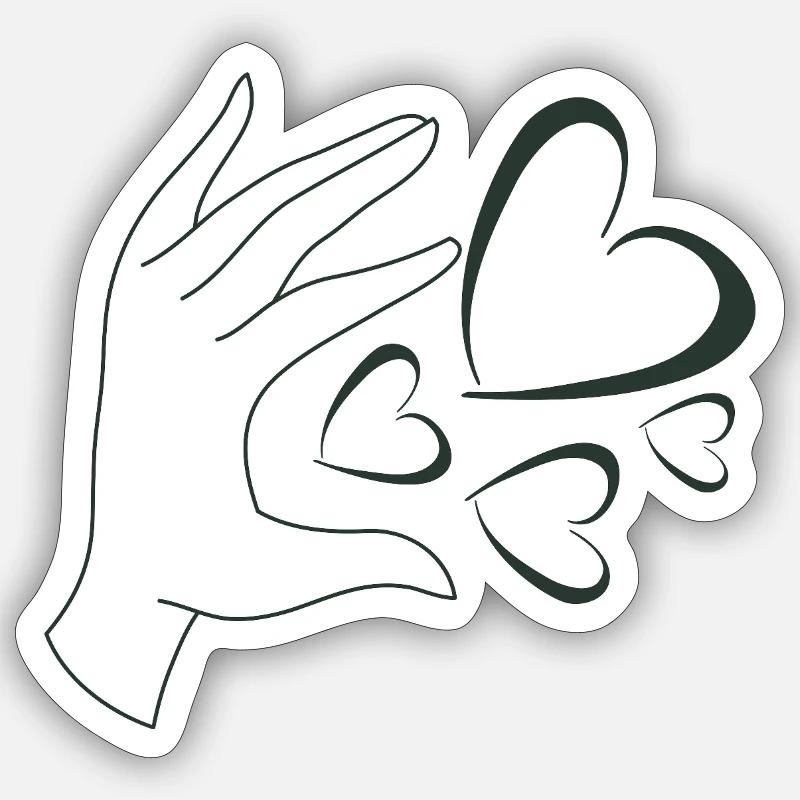 Sticker Größe S (10 x 10 cm) - 