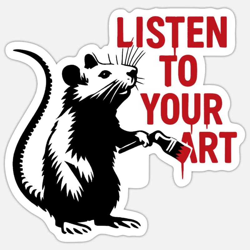 Sticker Größe S (10 x 10 cm) - 