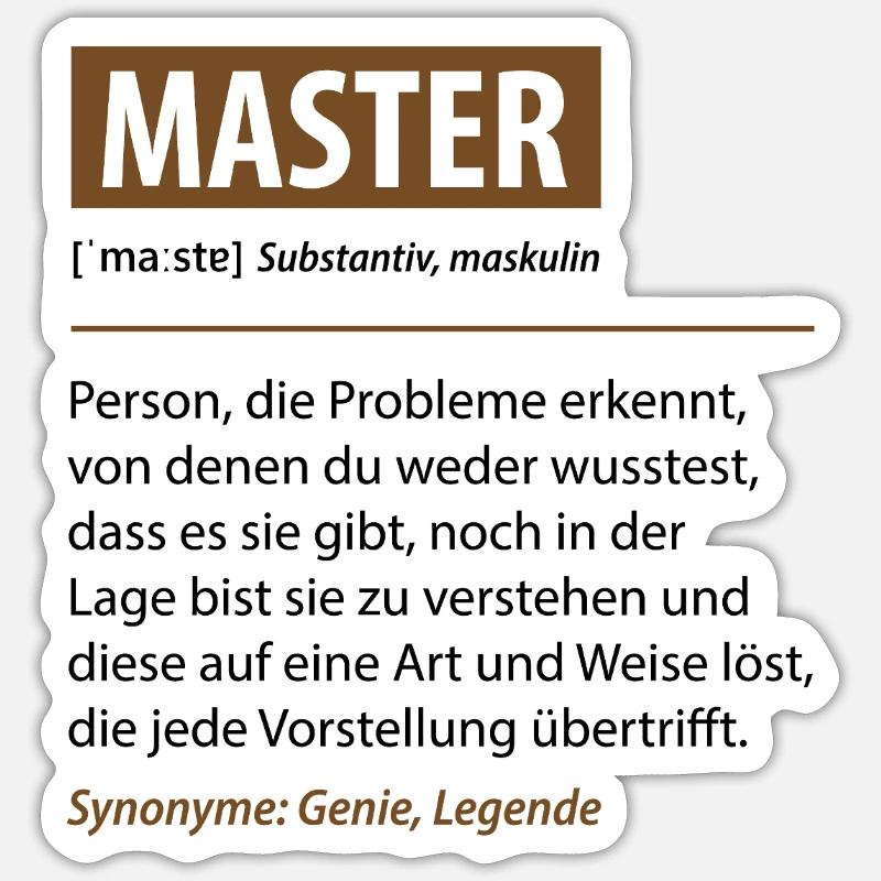 Sticker Größe S (10 x 10 cm) - 