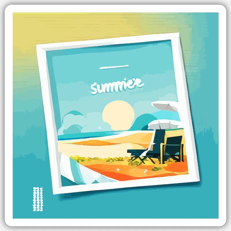 Sticker Größe S (10 x 10 cm) - 