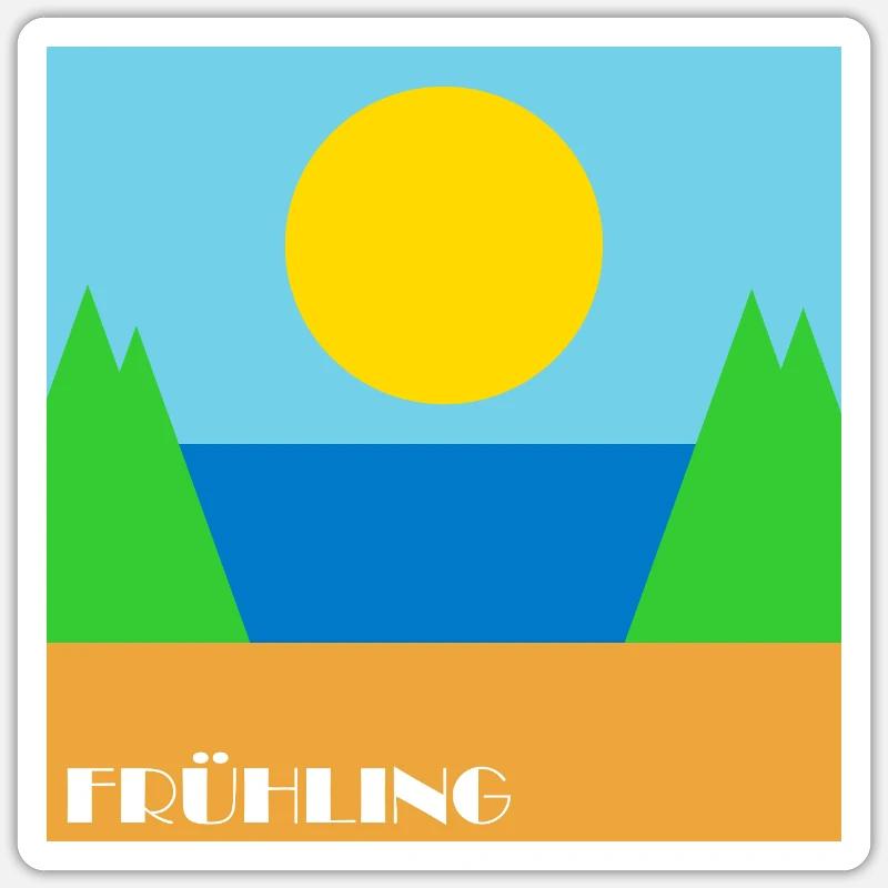 Sticker Größe S (10 x 10 cm) - 