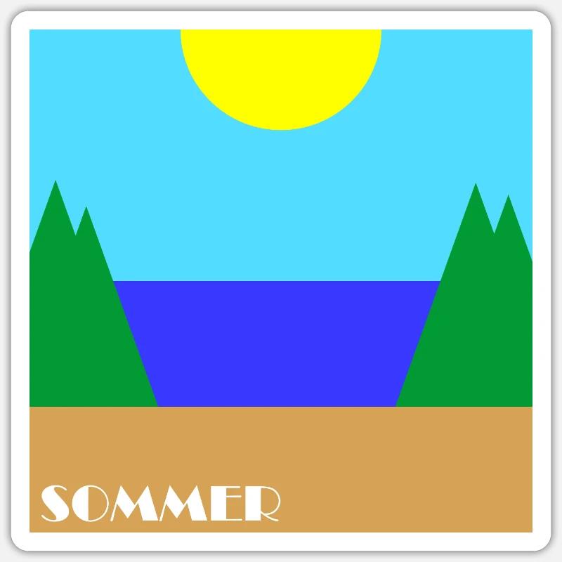 Sticker taille S (10 x 10 cm) - 