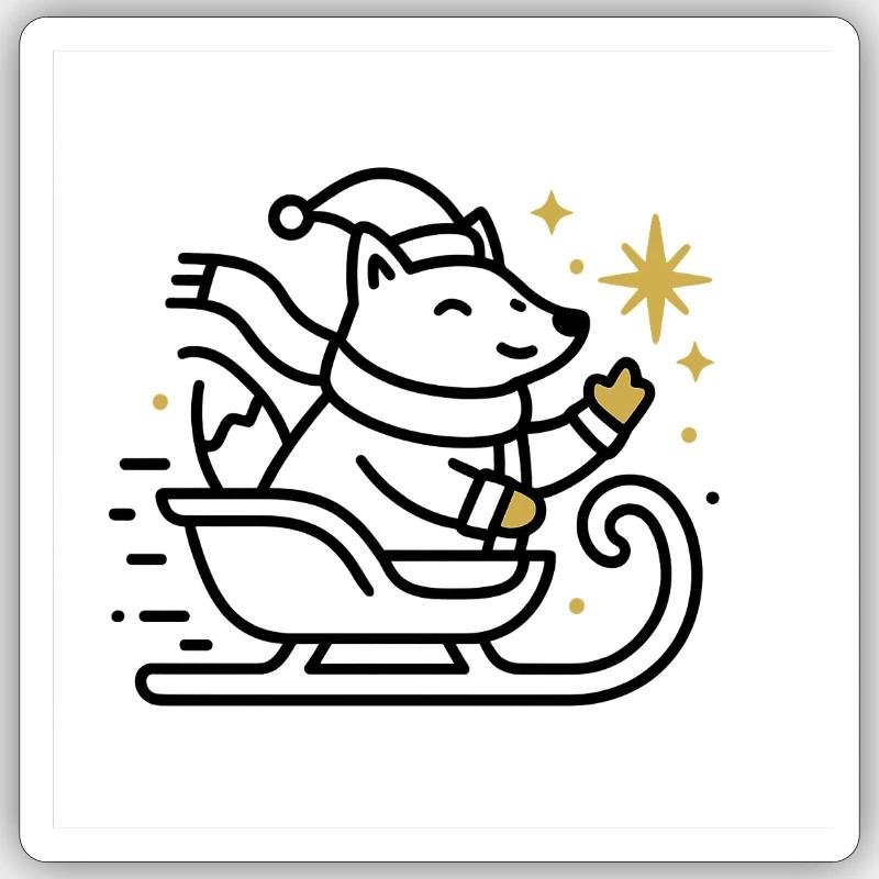 Sticker size S (10 x 10 cm) - 