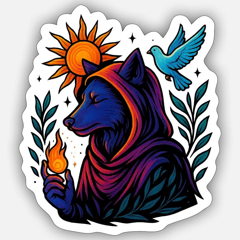 Sticker Größe S (10 x 10 cm) - 