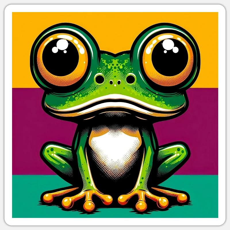 Sticker Größe S (10 x 10 cm) - 