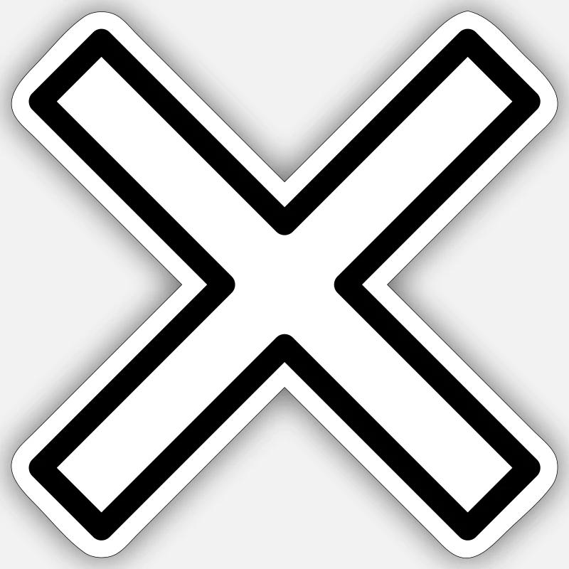 Sticker size S (10 x 10 cm) - 