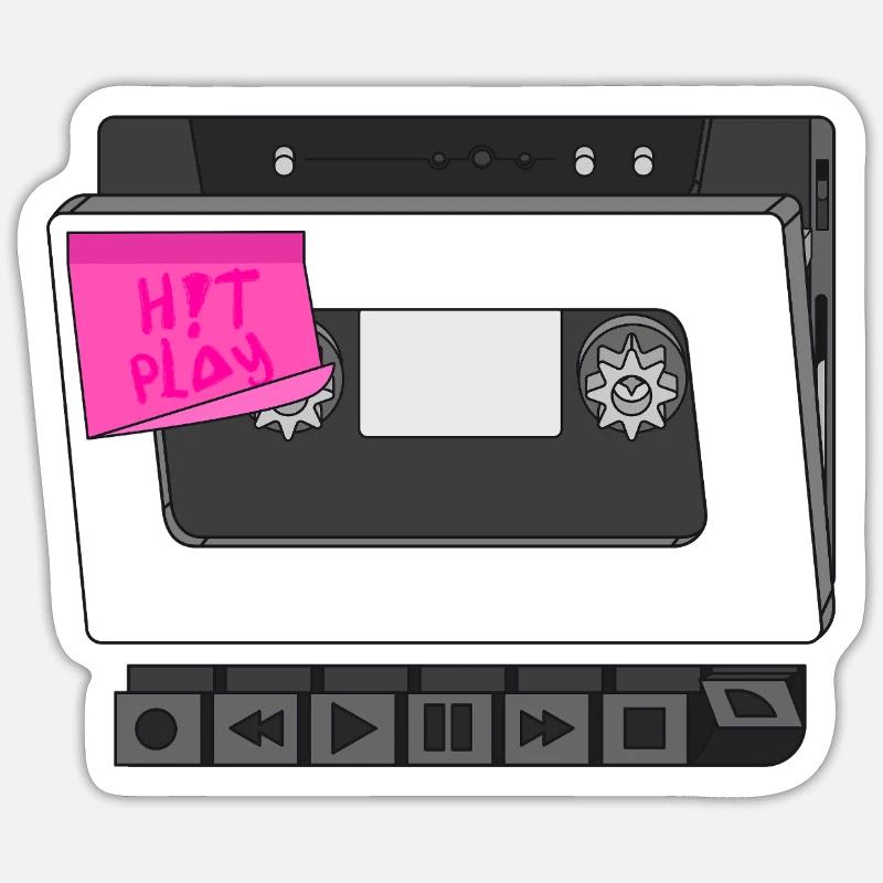 Sticker taille S (10 x 10 cm) - 