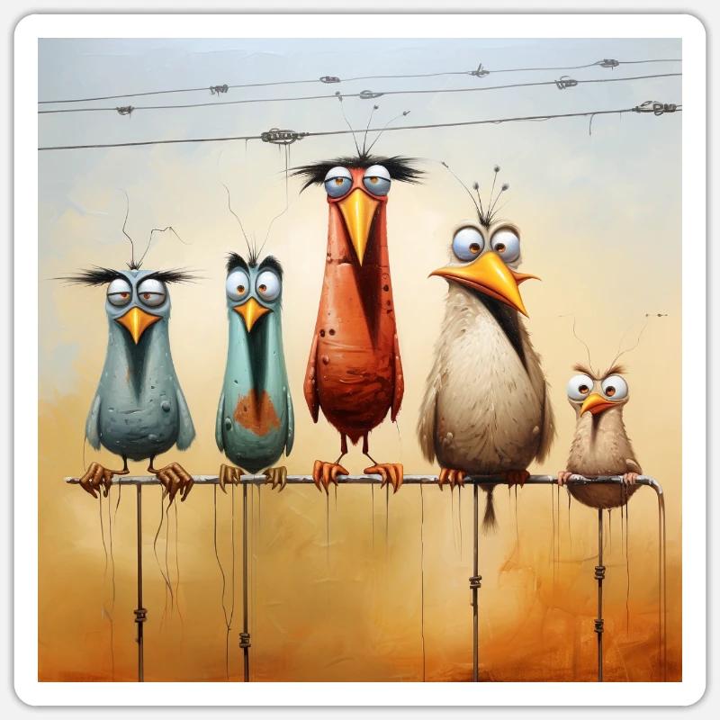 Sticker Größe S (10 x 10 cm) - 