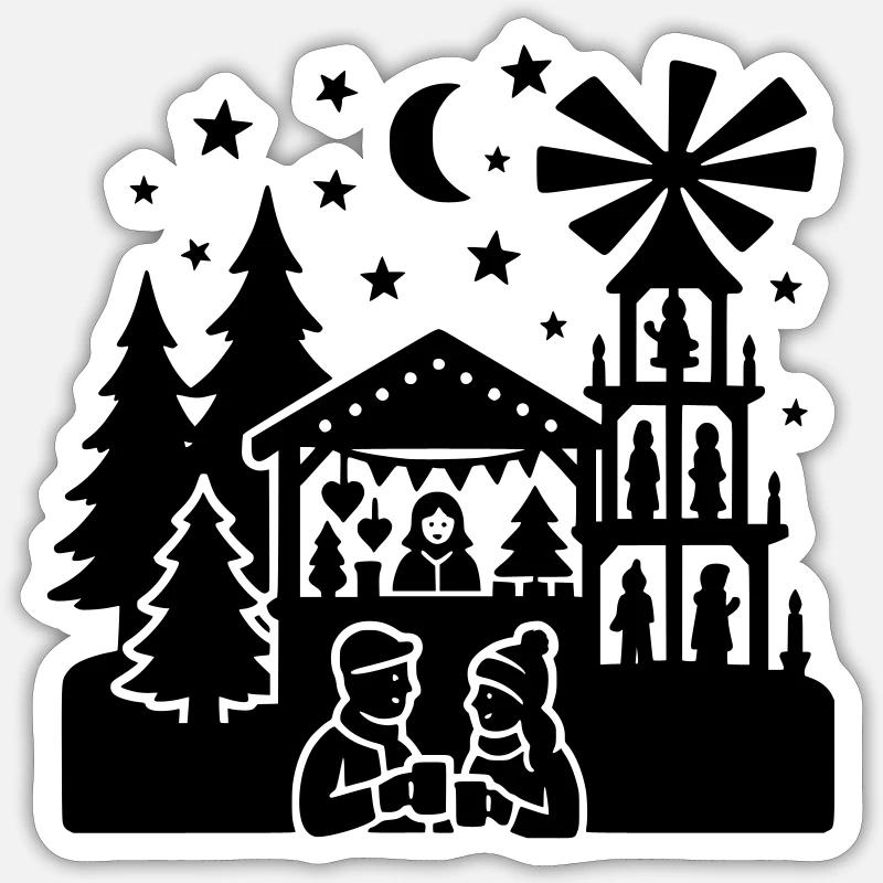 Sticker size S (10 x 10 cm) - 