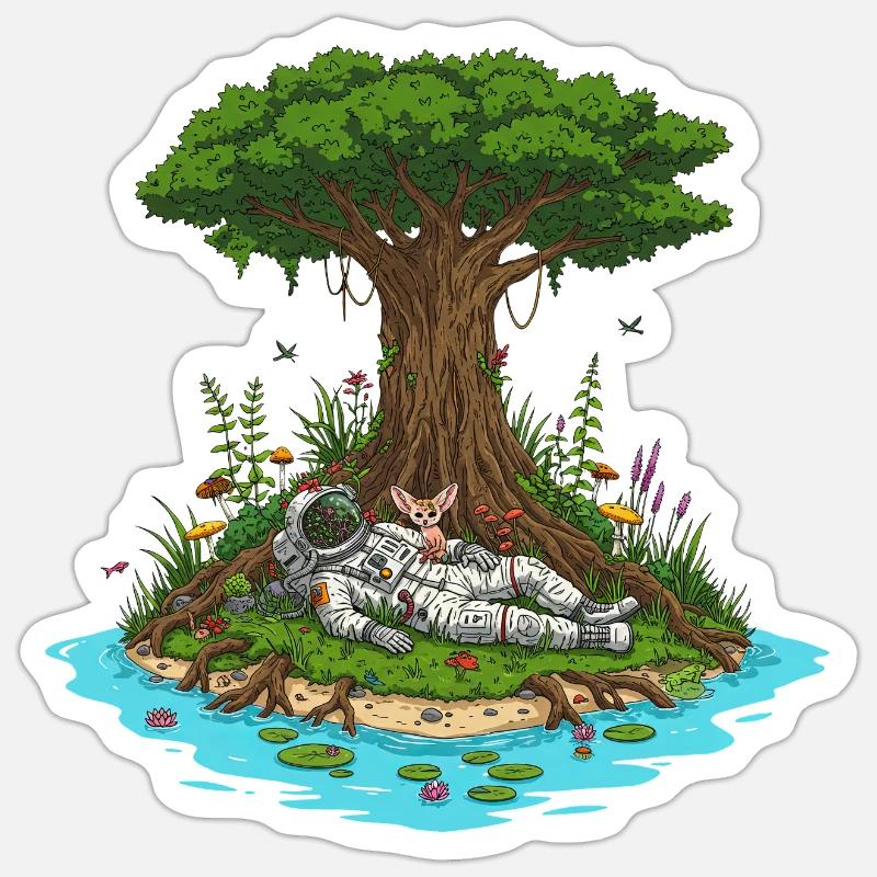 Sticker Größe S (10 x 10 cm) - 