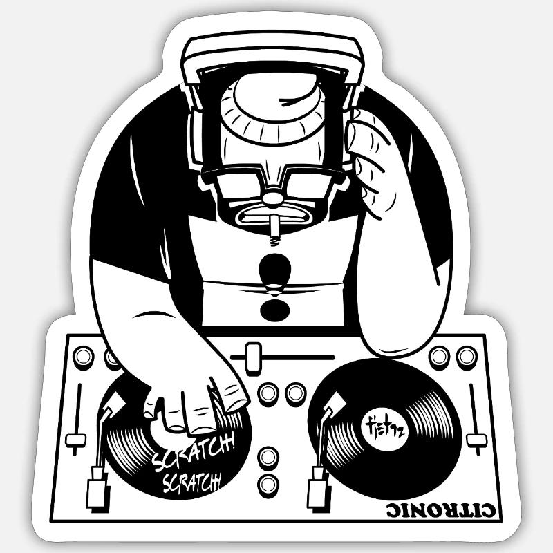 Sticker taille S (10 x 10 cm) - 