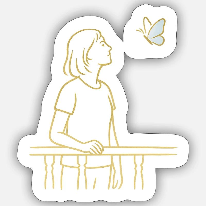 Sticker Größe S (10 x 10 cm) - 