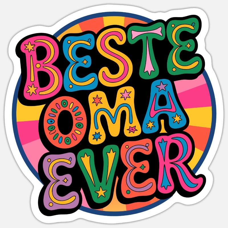 Sticker Größe S (10 x 10 cm) - 