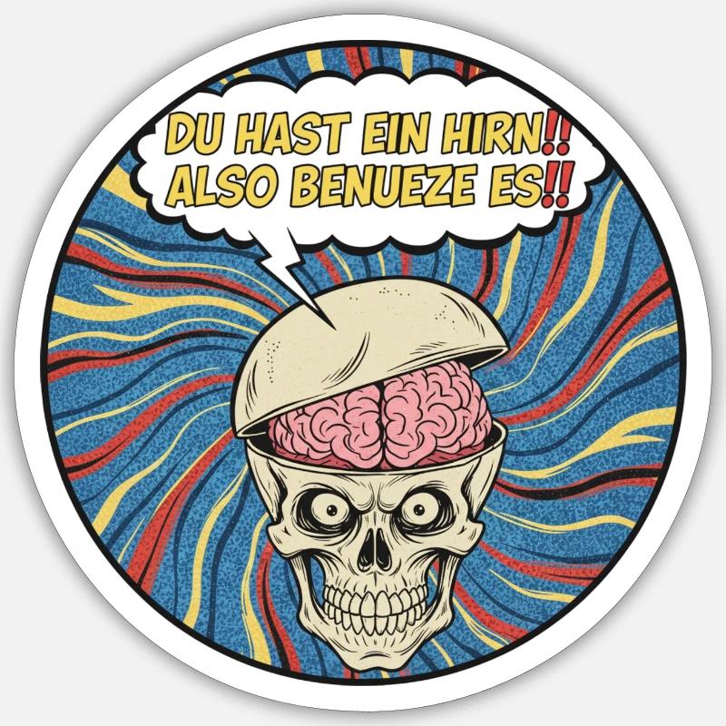 Sticker Größe S (10 x 10 cm) - 