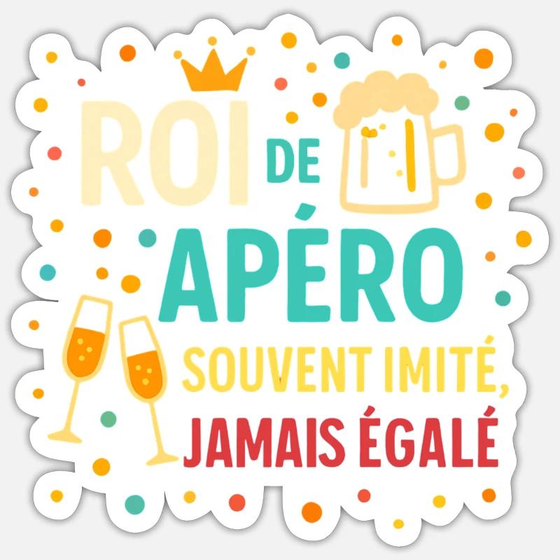 Sticker taille S (10 x 10 cm) - 