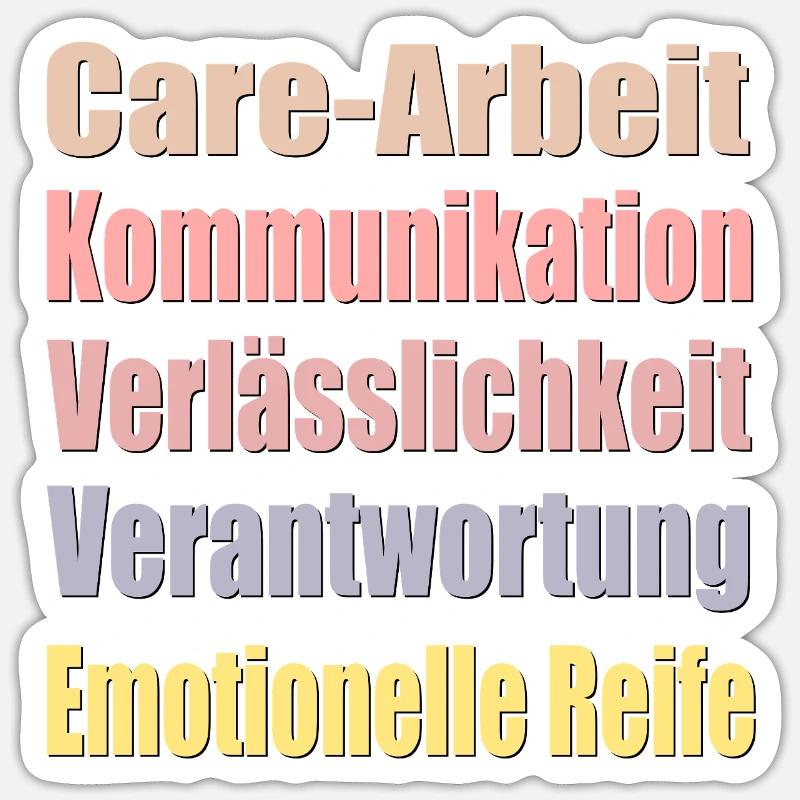 Sticker Größe S (10 x 10 cm) - 