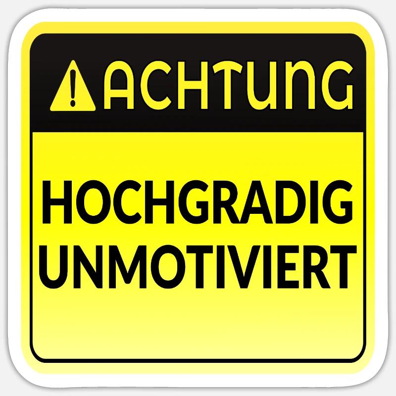 Sticker Größe S (10 x 10 cm) - 
