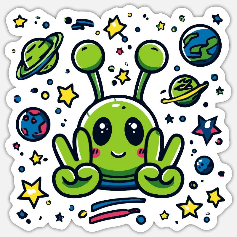 Sticker Größe S (10 x 10 cm) - 