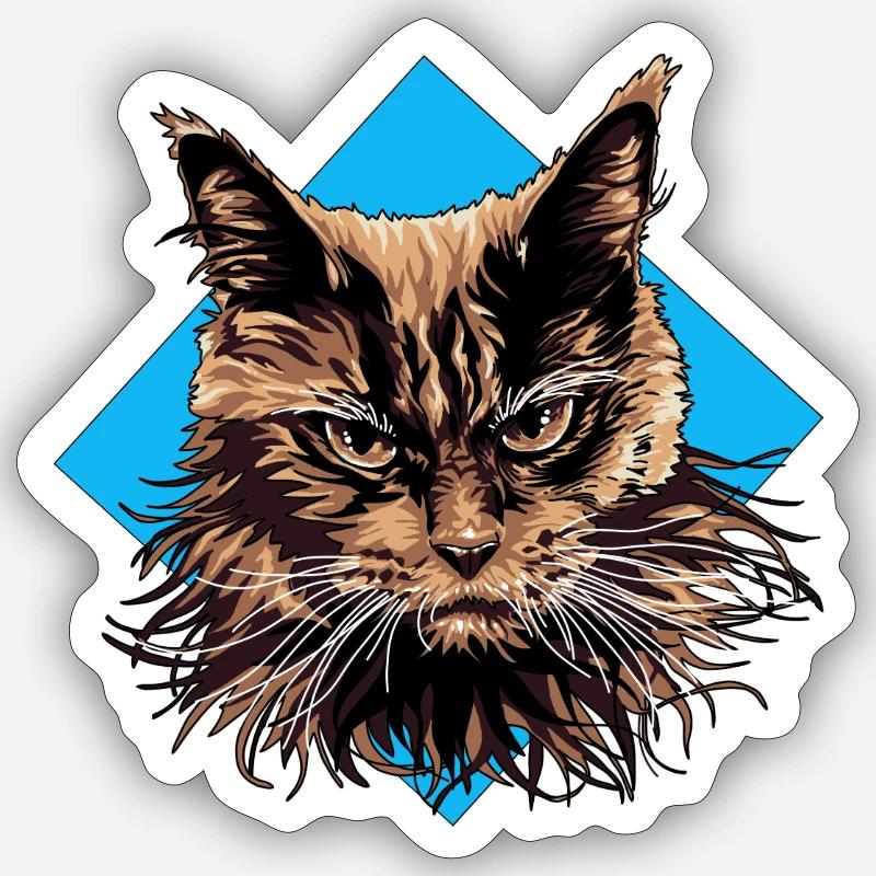 Sticker taille S (10 x 10 cm) - 