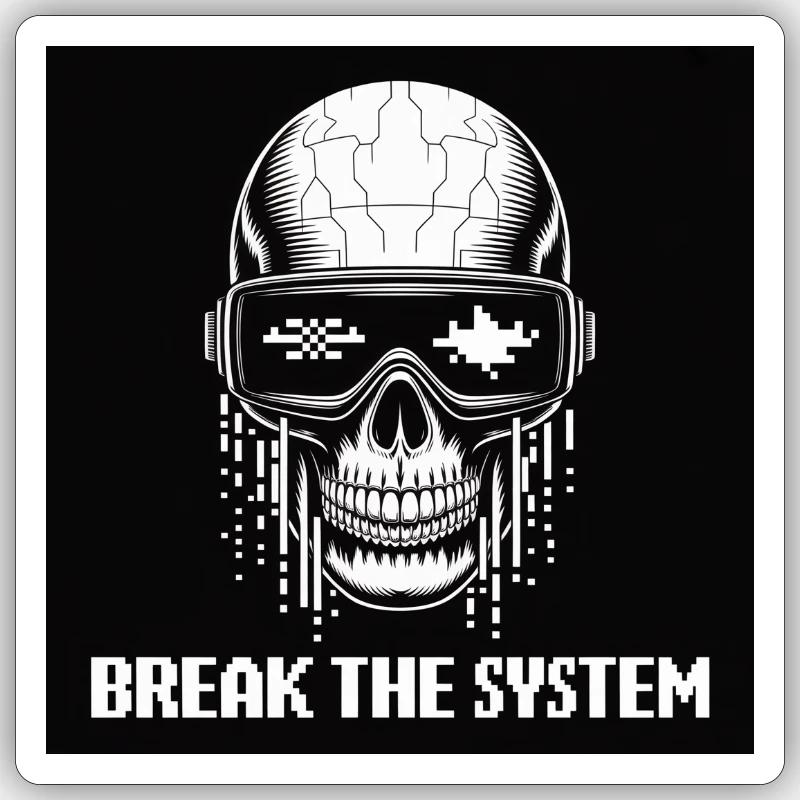 Sticker size S (10 x 10 cm) - 