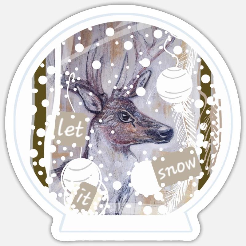 Sticker Größe S (10 x 10 cm) - 