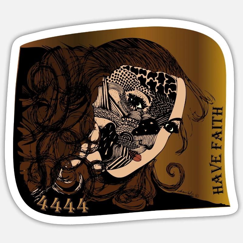 Sticker Größe S (10 x 10 cm) - 