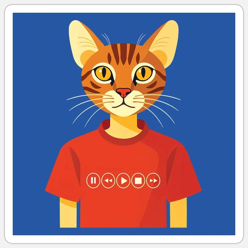 Sticker taille S (10 x 10 cm) - 