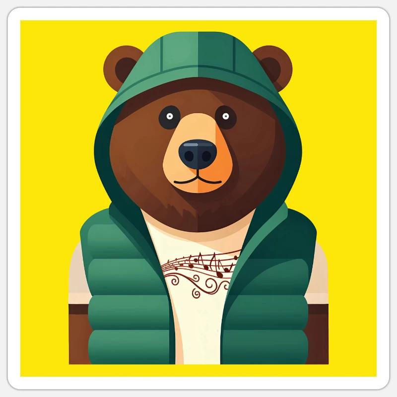 Sticker taille S (10 x 10 cm) - 