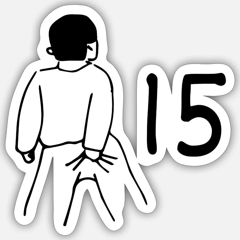 Sticker size S (10 x 10 cm) - 