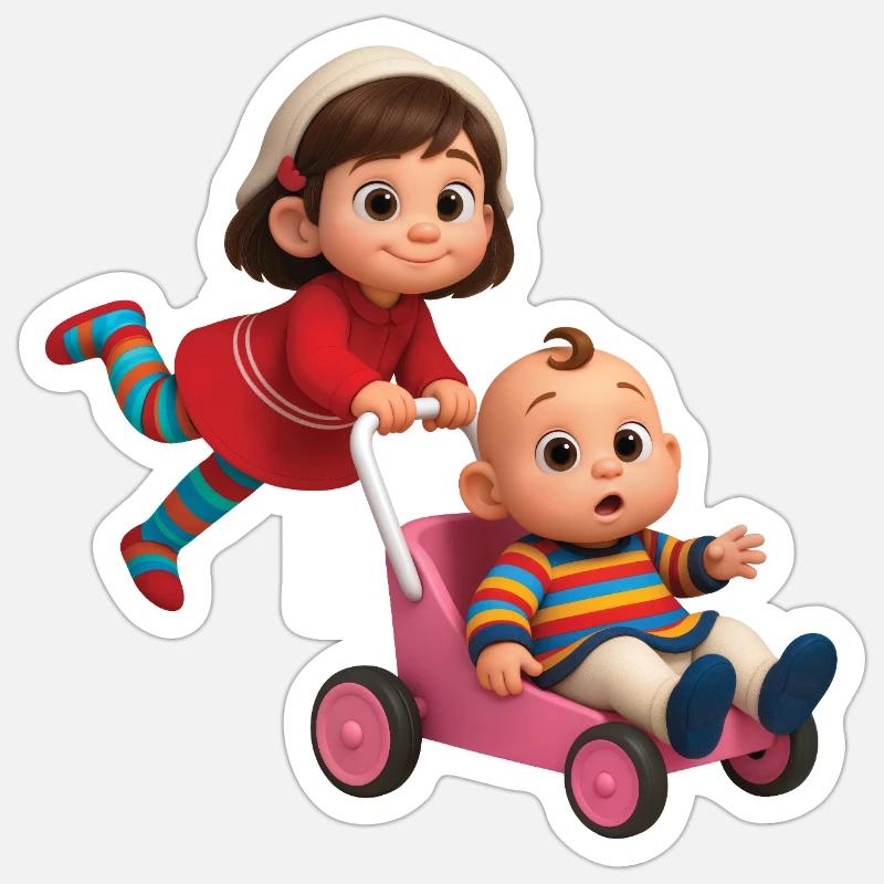 Sticker taille S (10 x 10 cm) - 