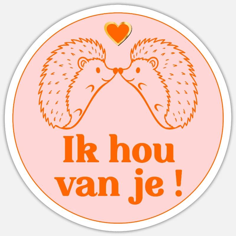 Sticker taille S (10 x 10 cm) - 
