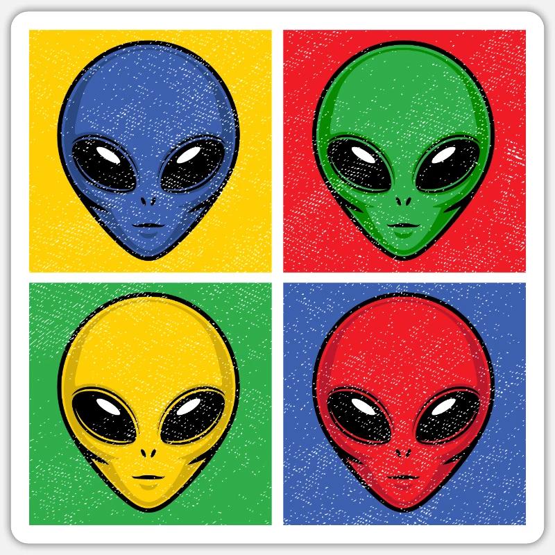 Sticker Größe S (10 x 10 cm) - 