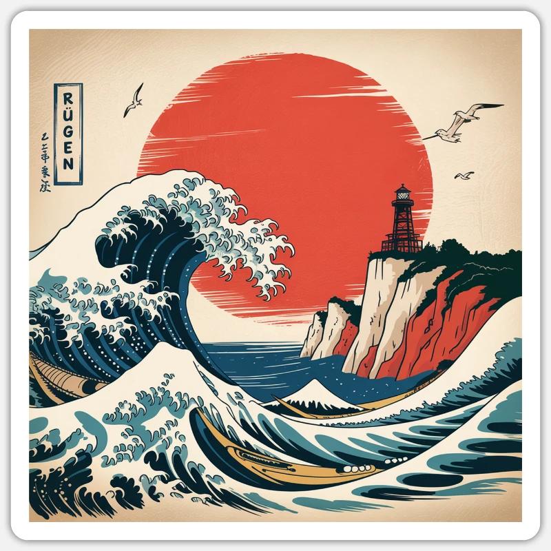 Sticker Größe S (10 x 10 cm) - 