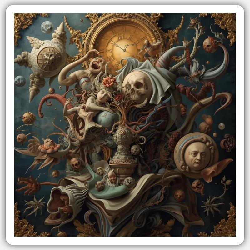 Sticker Größe S (10 x 10 cm) - 