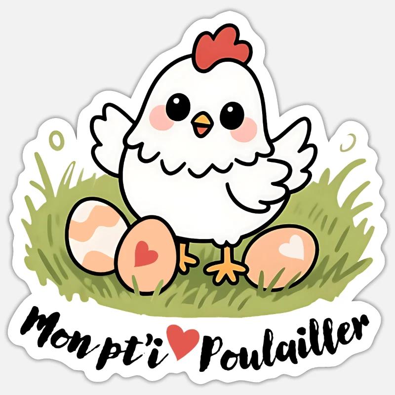 Sticker taille S (10 x 10 cm) - 