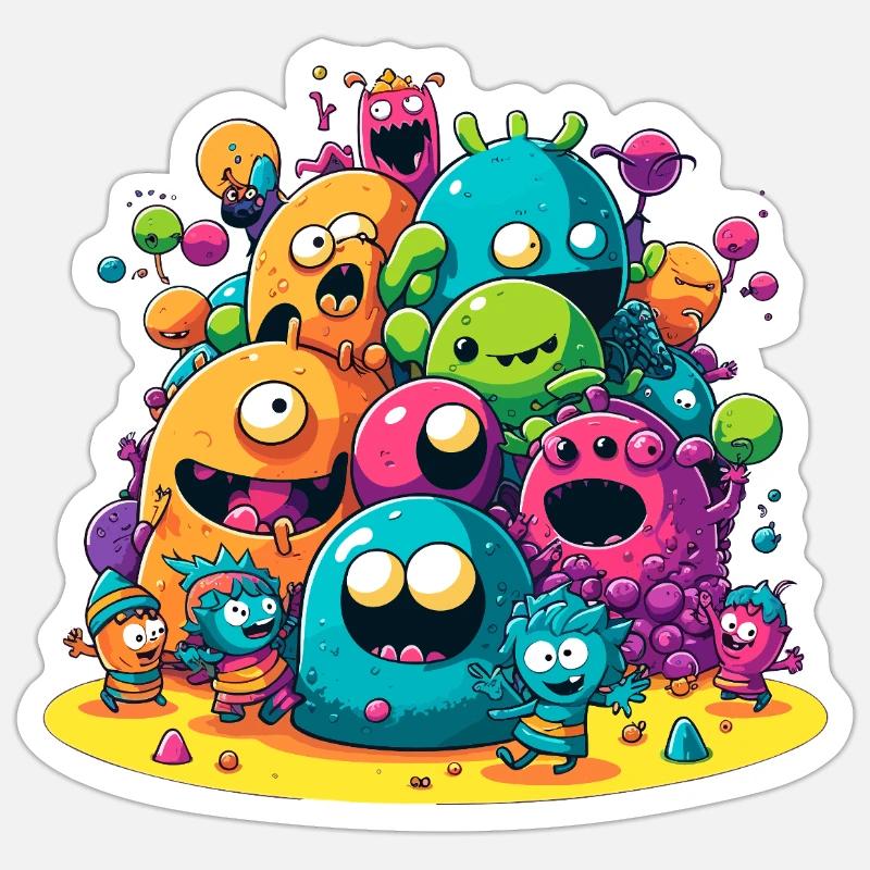 Sticker taille S (10 x 10 cm) - 