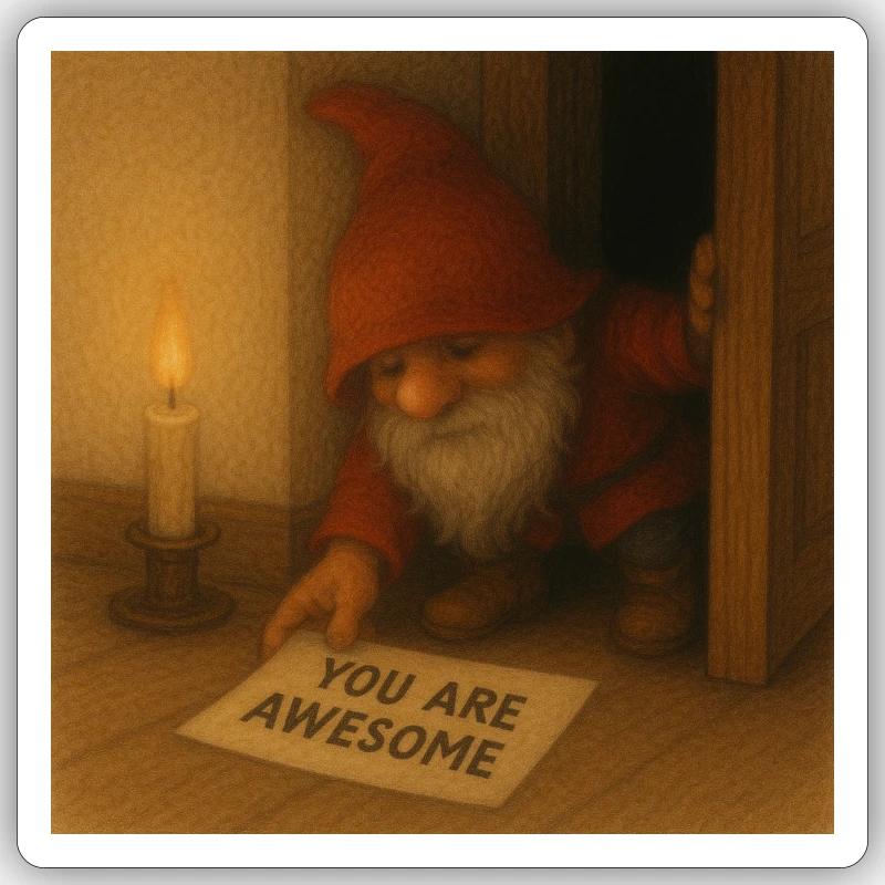 Sticker size S (10 x 10 cm) - 