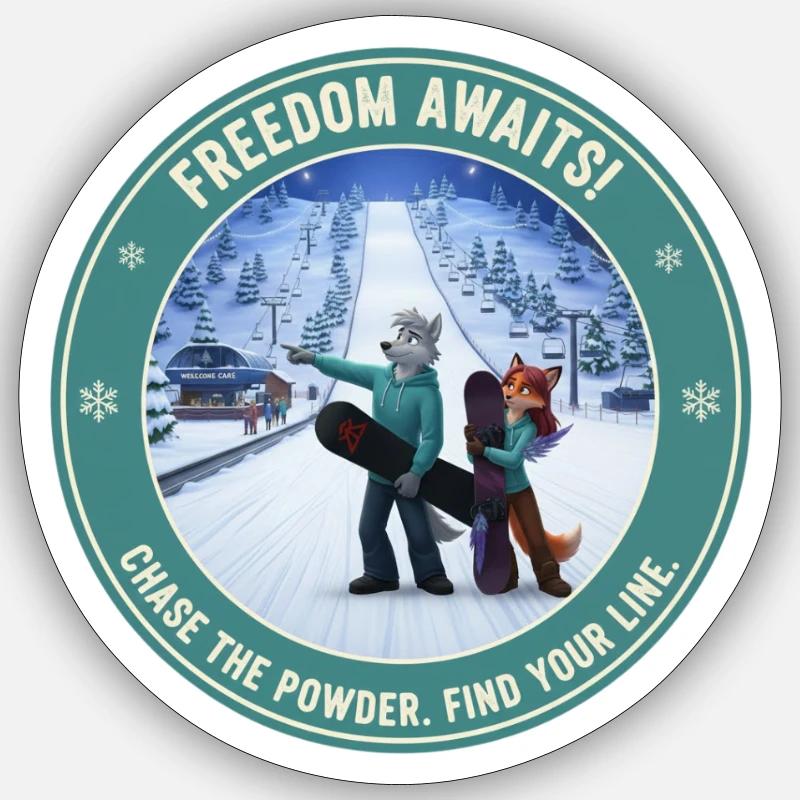 Sticker size S (10 x 10 cm) - 